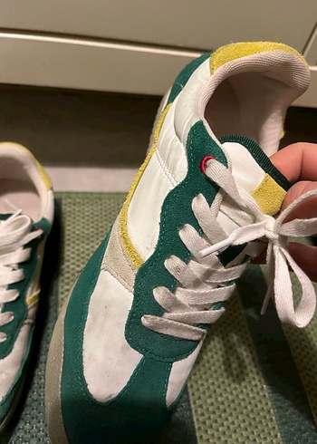 Spor Yeşil Kadın Sneakers - Görsel 2