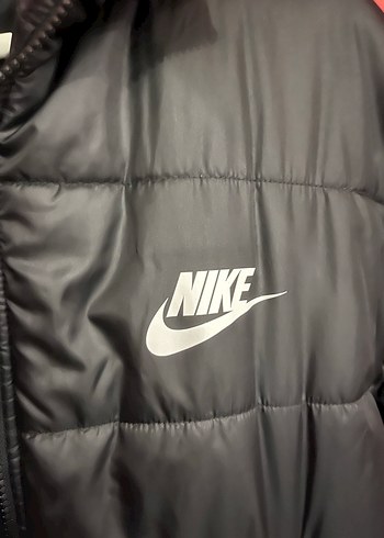 Nike Kadın Siyah Therma-fit Hoodie Parka Mont - Görsel 5