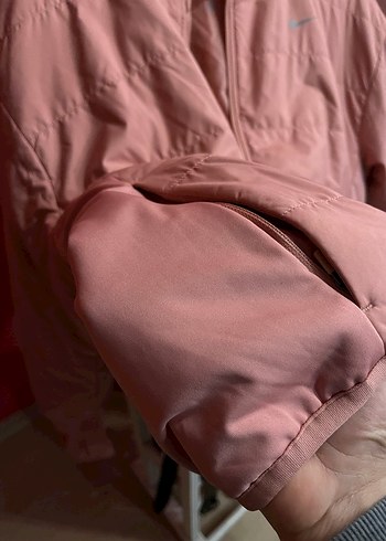 Nike Kadın Pembe Bomber Ceket - Görsel 5