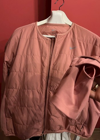 Nike Kadın Pembe Bomber Ceket - Görsel 6