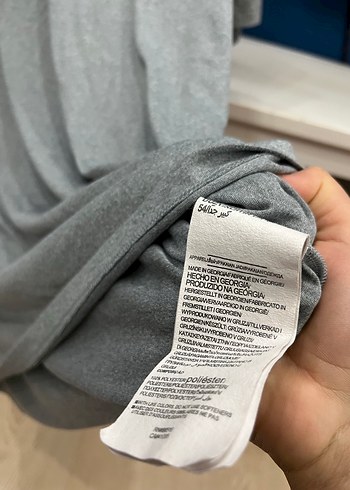 Gri Erkek Kısa Kollu Spor Tişört - Görsel 3