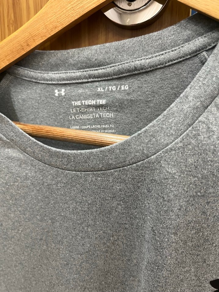 Gri Erkek Kısa Kollu Spor Tişört - Görsel 5