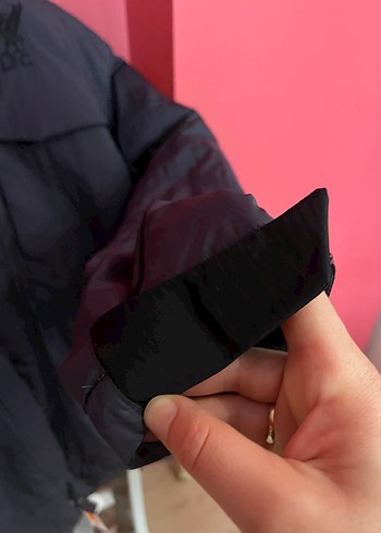 Gri Kapüşonlu Fermuarlı Erkek Mont - Görsel 7