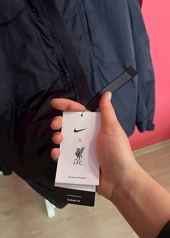 Gri Kapüşonlu Fermuarlı Erkek Mont - Görsel 2