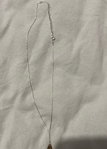 Minimalist Yılan Desenli Zincir Kolye - Görsel 2