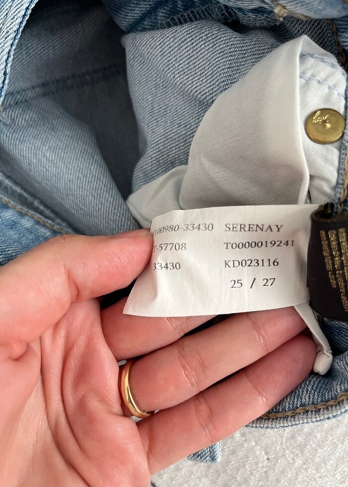 Dar kot pantolon - Görsel 4