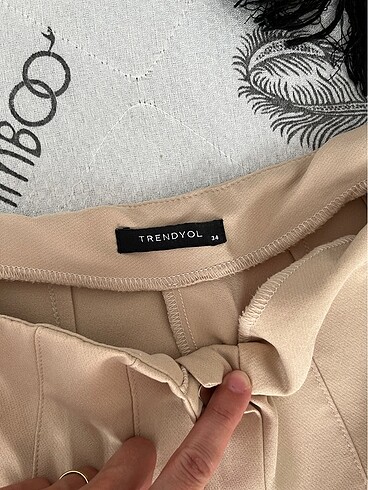 34 Beden Bej pantolon