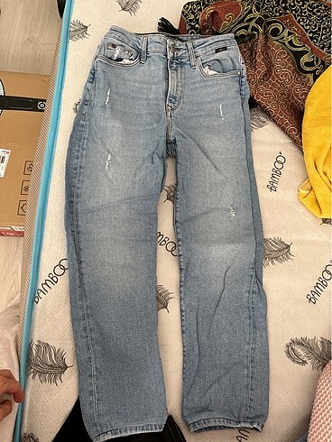 Kot pantolon mom jean