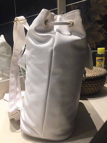  Beden beyaz Renk Beyaz bayan sırt çantası