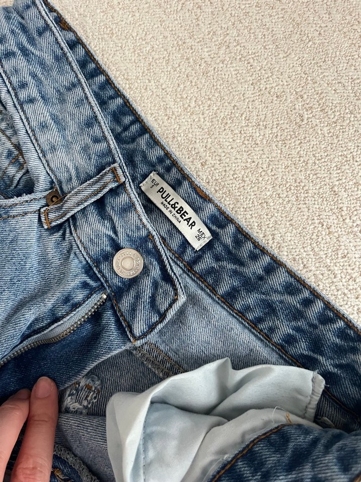P&B Midi Denim Kadın Etek - Görsel 3