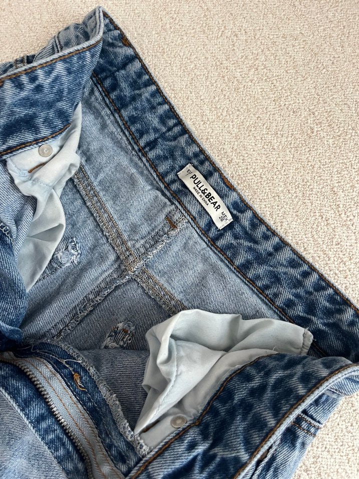 P&B Midi Denim Kadın Etek - Görsel 2