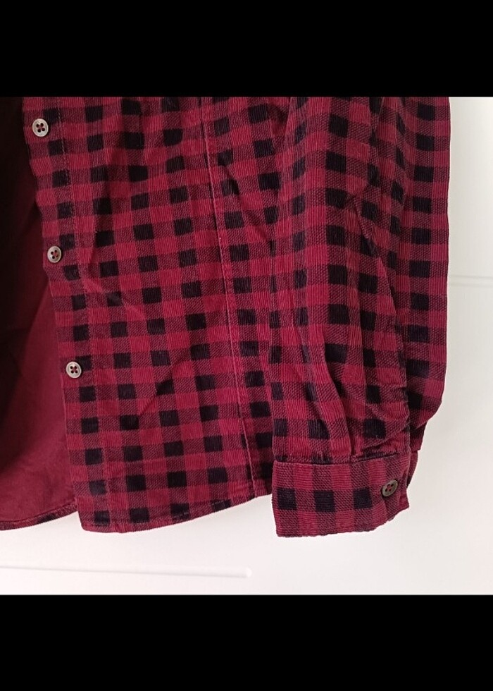 Kadife gömlek  - Görsel 2