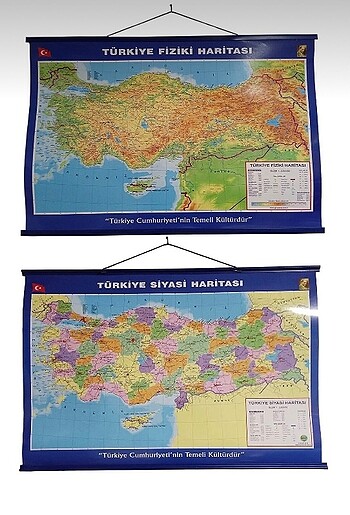 Diğer Türkiye siyasi fiziki harita