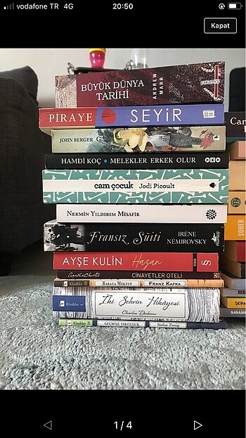 Rezerve 5 kitap