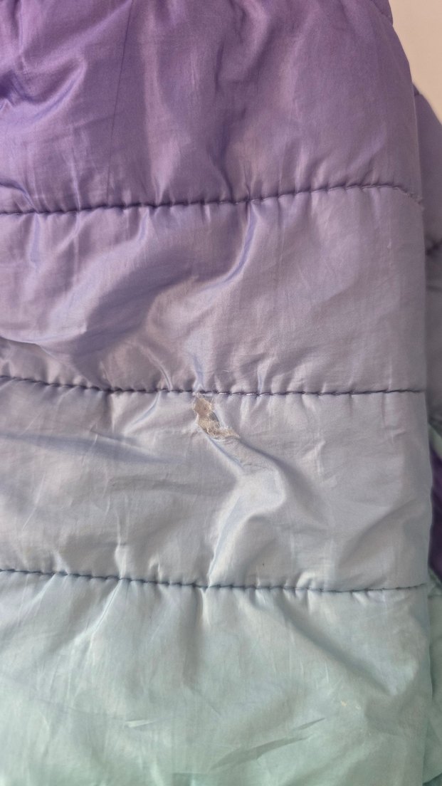 Kız Çocuk Pastel Renkli Kapüşonlu Mont - Görsel 3