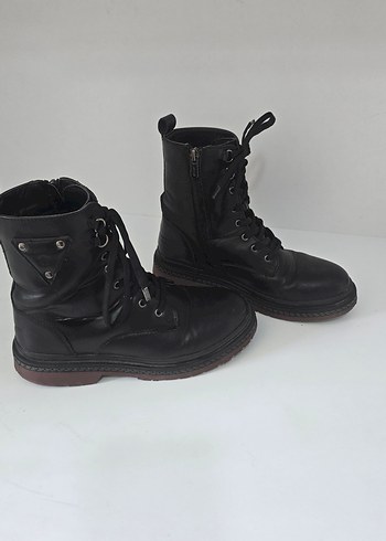 Lumberjack siyah Kadın botu - Görsel 3