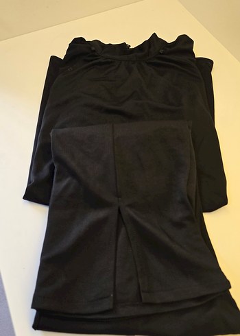 Siyah pantolon tonik takım. - Görsel 4