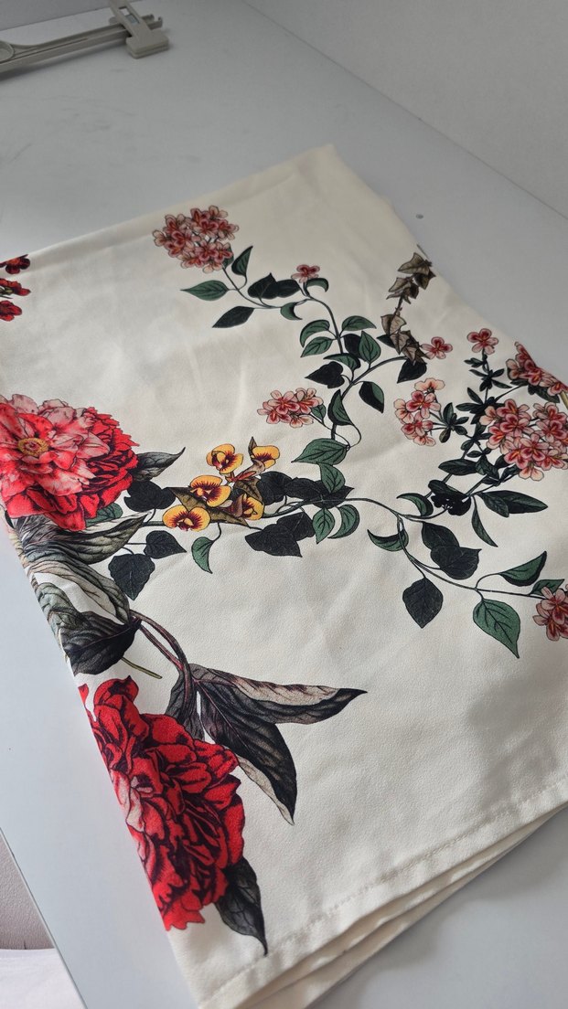 Çiçek Desenli Bohem Kadın Kumaş Pantolon - Görsel 2