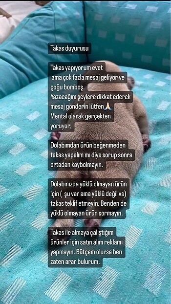 Takas duyuru
