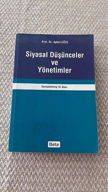 Siyasal düşünceler ve yönetimler