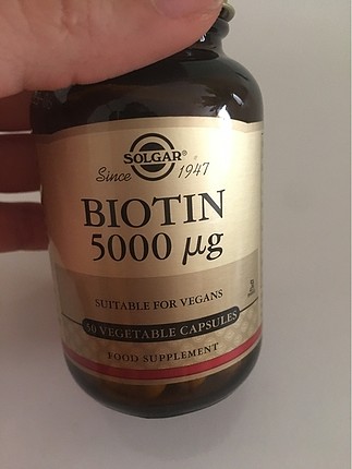 Biotin solgar