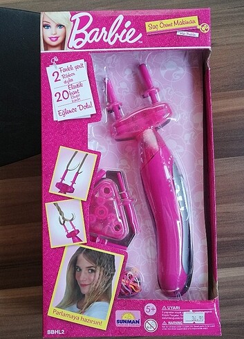 Barbie Saç Örme Makinesi Oyuncak 