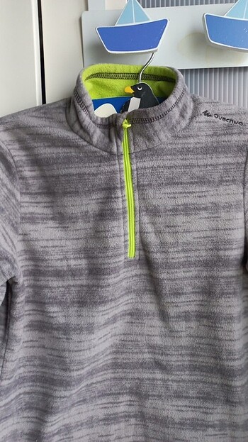 7 Yaş Beden Decathlon quechua polar sweatshirt