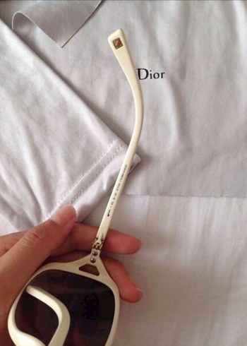 Beden Dior Beyaz Klasik Kadın Güneş Gözlüğü