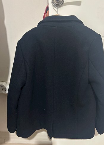 Erkek Çocuk lacivert kaşe Kaban - Görsel 3