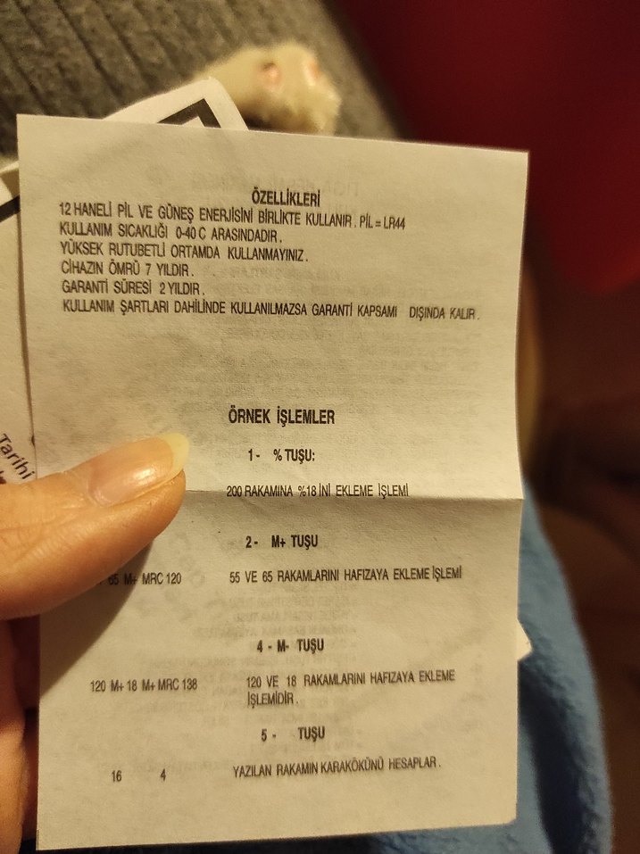 TIGA TG-100 Hesap Makinesi Siyah - Görsel 5