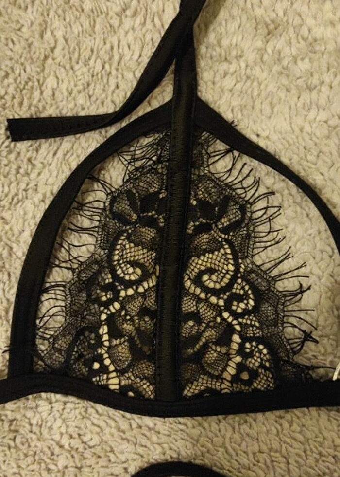 İpli fantezi bralette - Görsel 2