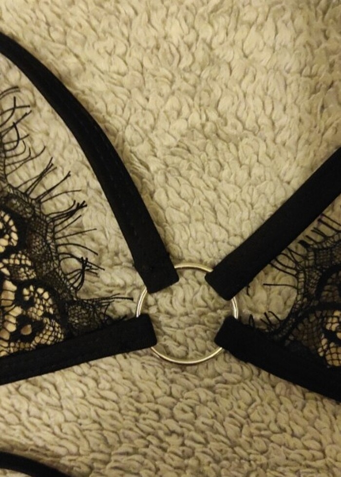 İpli fantezi bralette - Görsel 3