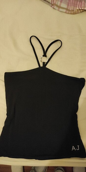 Armani Jeans siyah şık bluz - Görsel 3