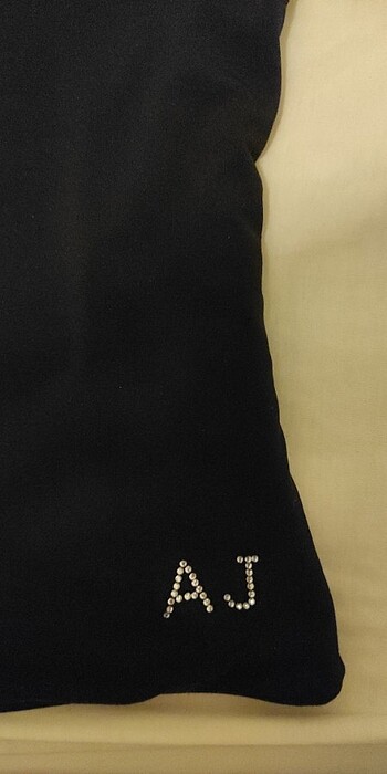 Armani Jeans siyah şık bluz - Görsel 5