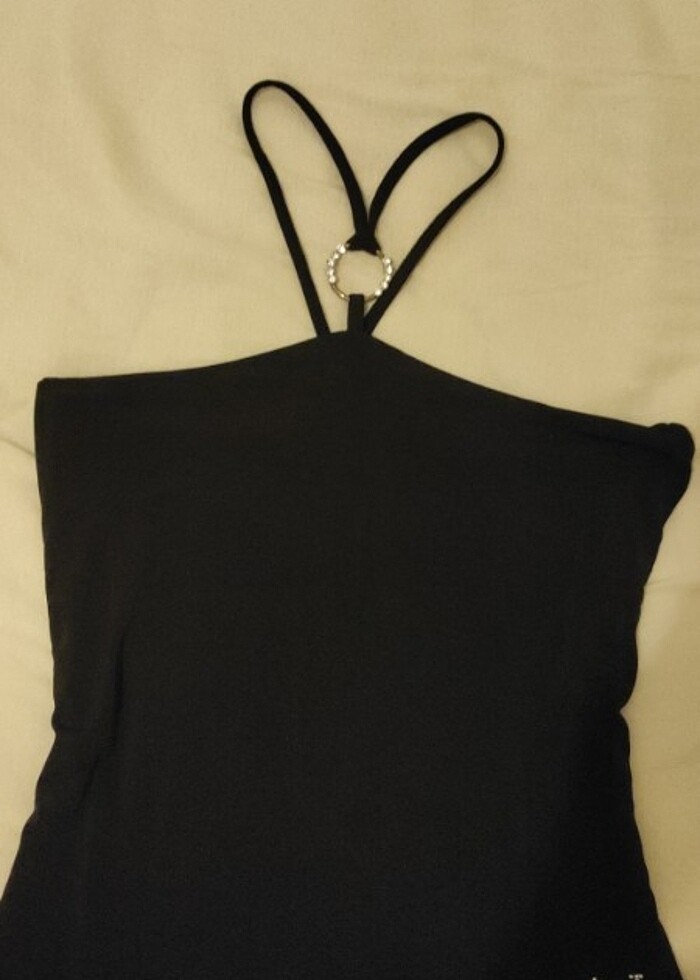 Armani Jeans siyah şık bluz - Görsel 3