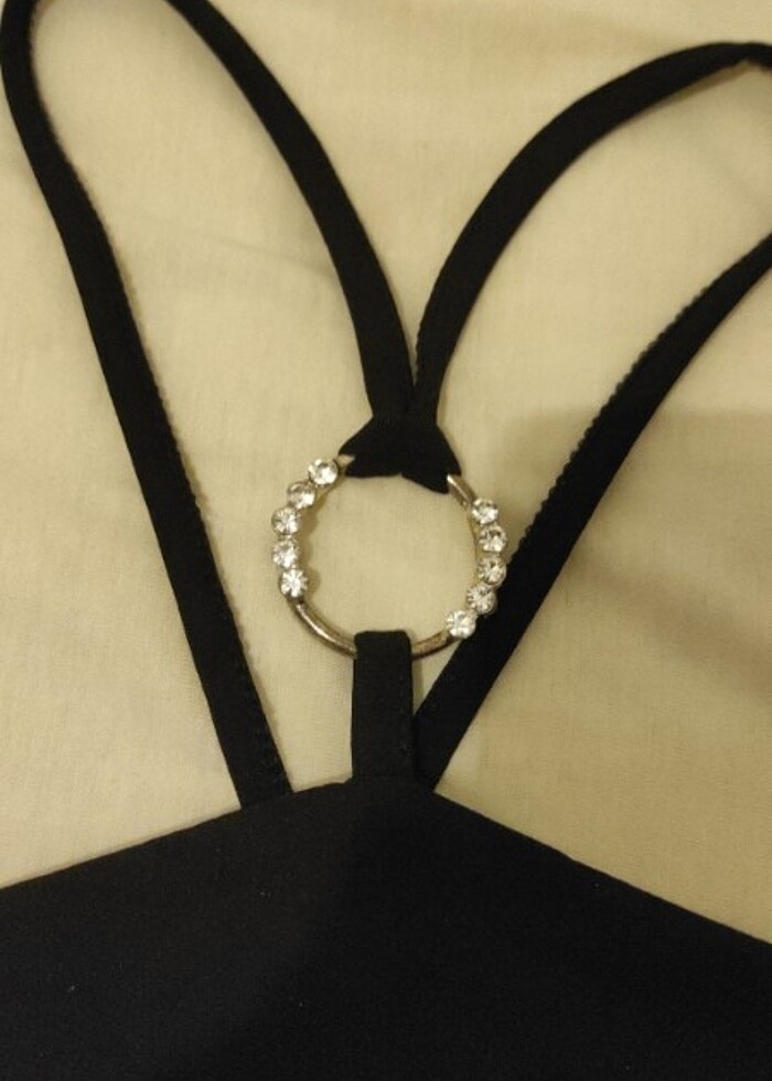 Armani Jeans siyah şık bluz - Görsel 4