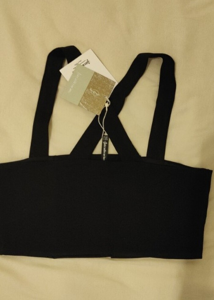 Stradivarius siyah büstiyer - Görsel 4