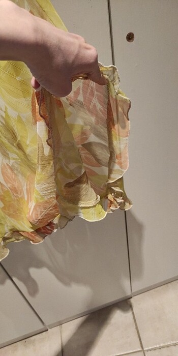 Koton bahar elbisesi şifon - Görsel 4