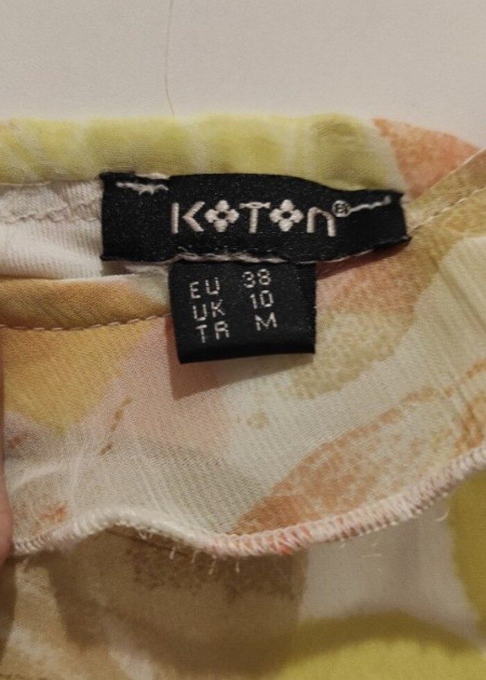 Koton bahar elbisesi şifon - Görsel 5