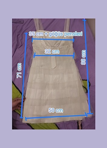 Perspective Abiye Tül Detaylı Elbise - Görsel 6