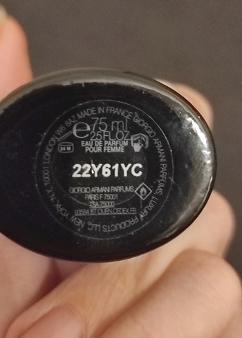 Armani Code Kadın 75ml Boş Şişe - Görsel 4