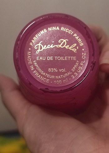 Deci Dela by Nina Ricci Kadın Boş Parfüm Şişesi 100 ml - Görsel 3