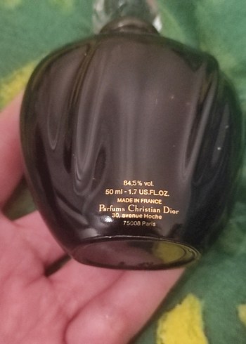 Christian Dior Poison EDT Kadın Parfümü Boş Şişe 50 ml - Görsel 4