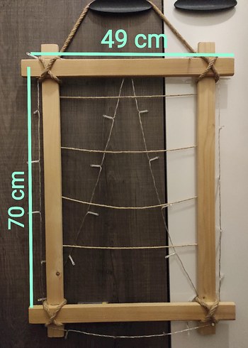 Işıklı Ahşap Çerçeve - Görsel 3