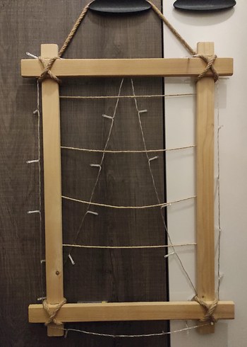 Işıklı Ahşap Çerçeve - Görsel 2