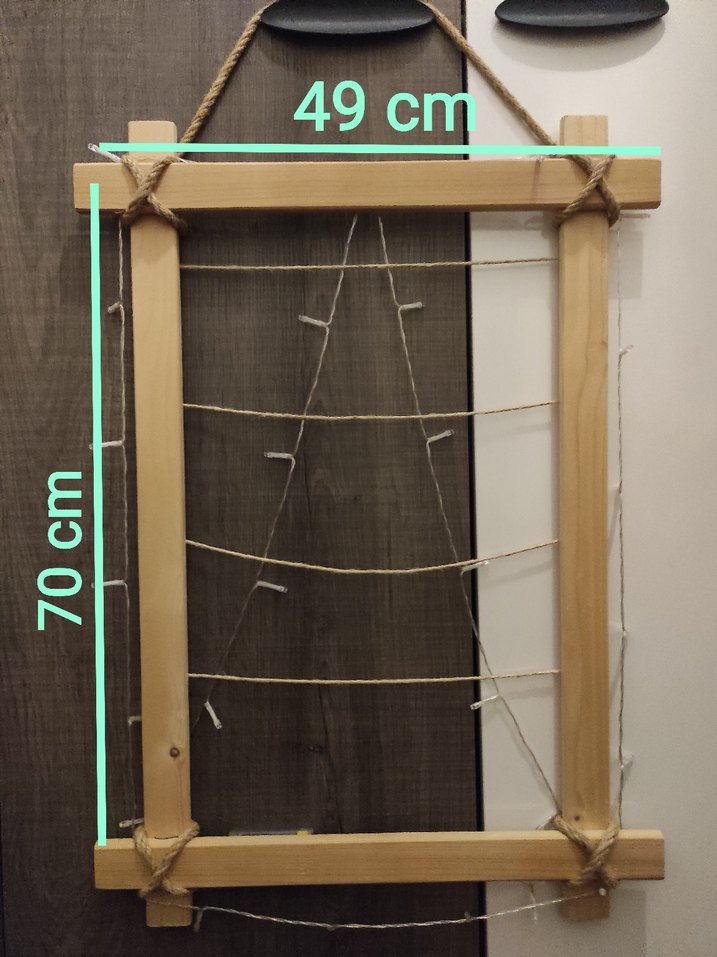 Işıklı Ahşap Çerçeve - Görsel 3