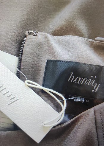 Harvey Nichols Gri Midi Elbise - Görsel 6