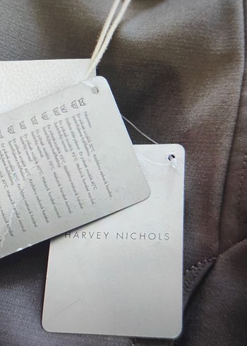 Harvey Nichols Gri Midi Elbise - Görsel 7