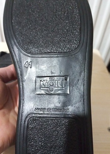 kiğılı marka Erkek Siyah Ev Terliği - Görsel 5