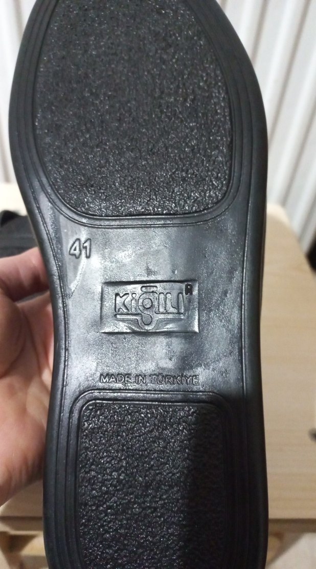 kiğılı marka Erkek Siyah Ev Terliği - Görsel 5